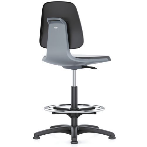 Werkstattstuhl Labsit Supertec mit Fußstütze - Bimos