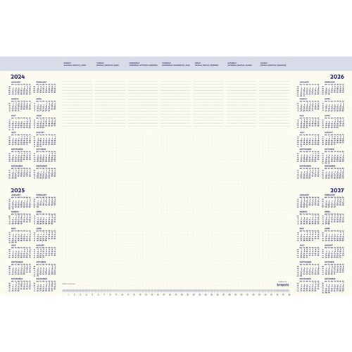 Schreibtischunterlage 4 Jahre Officemate - 2024-2027