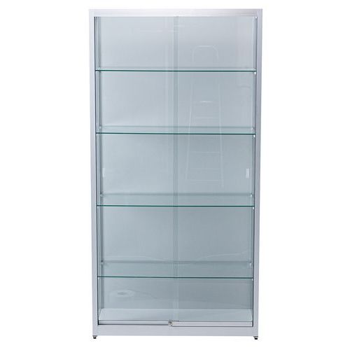 Ausstellungsvitrine 1000 x 400 x 1972 mm - Manutan Expert