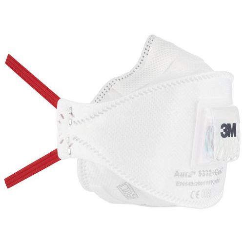 Atemschutz-Halbmaske, faltbar, mit Staubschutz Aura 9300