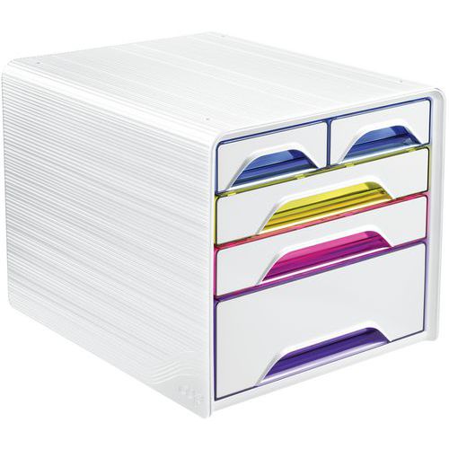 Ablageblock mit 3 großen und 2 kleinen Schubladen - Smoove - CEP