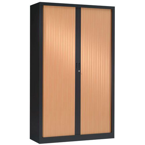 Rollladenschrank in Holzoptik, Höhe 198 cm - Vinco