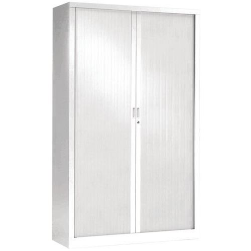 Schrank mit einfarbigen Rollläden, Höhe 198 cm - Vinco