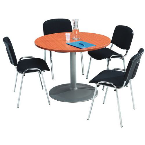 Konferenz-Set mit rundem Tisch