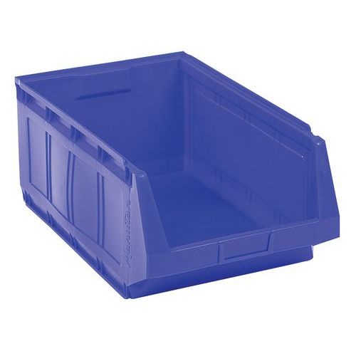 Satz mit 4 Sichtlagerkästen Kangourou - Länge 580 mm - 52 L - Manutan Expert