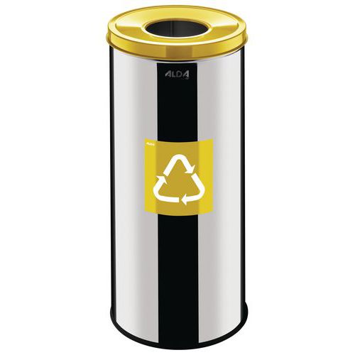 Recycling-Abfalleimer aus Metall Prestige EKO 45 L