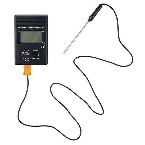 Digitales Thermometer mit Sonde - Manutan Expert