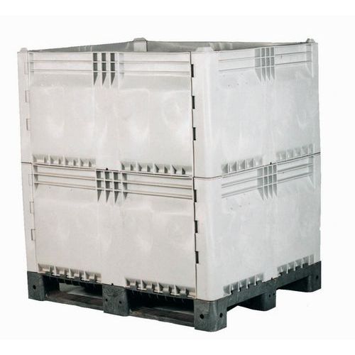 Zerlegbare Kunststoff-Palettenbox
