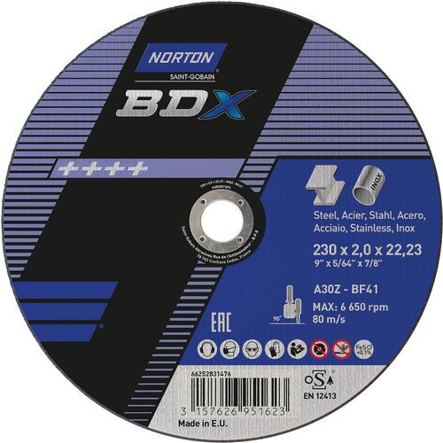 Trennschleifscheibe BDX-METAL - Norton