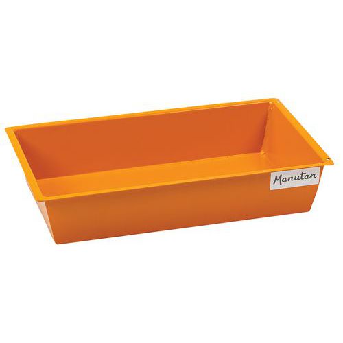 Auffangwanne aus lackiertem Stahl - 15 bis 75 L - Manutan Expert