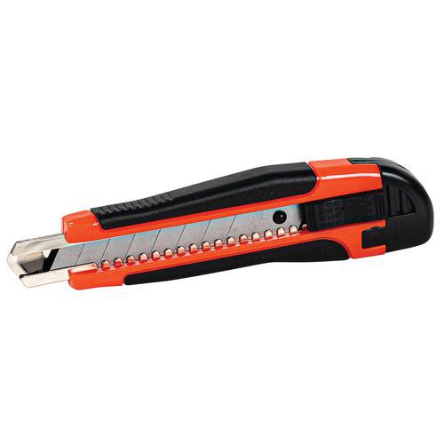 Zwei-Komponenten-Cutter mit Klinge 18 mm - Manutan