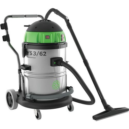 Nass- und Trockensauger 3300 W Edelstahltank 62 L - ICA