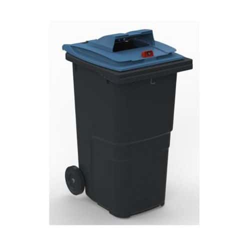 Mobiler Behälter zum selektiven Sammeln von Abfällen - 240 l - Papier