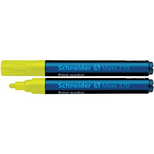Farbmarker mit Permanent-Tinte Maxx 270 - Rundspitze