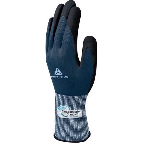 Handschuhe mit Nitril-Beschichtung, 51% recyceltes Polyester - VE723GREEN