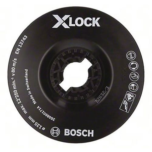 Stützteller weich Ø 125 mm X-LOCK - Bosch