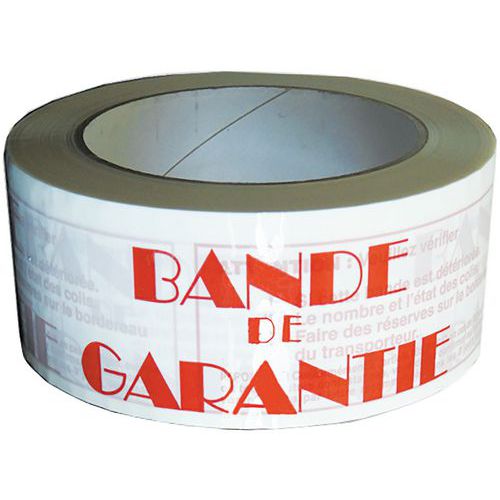 PVC-Klebeband - Bedruckt mit „Garantieband“