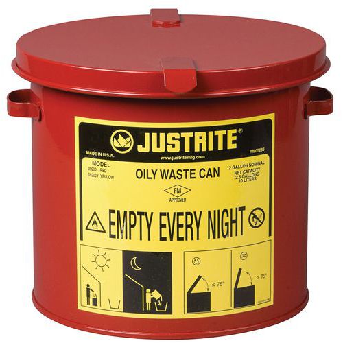 Behälter für ölige Abfälle 8 bis 80 L - Justrite