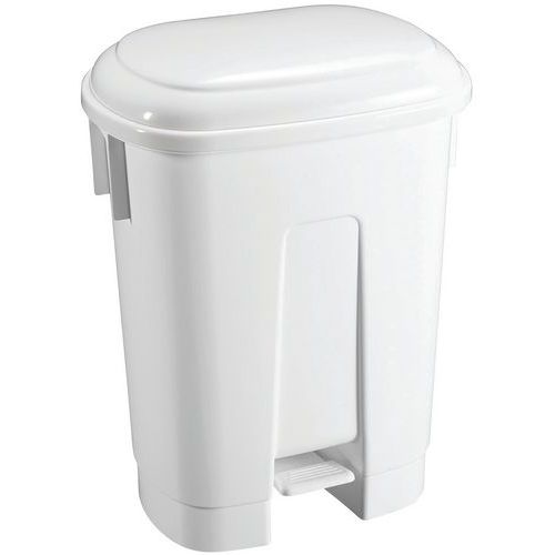 Abfallbehälter mit Fußpedal und Unterteiler Derby - 2 x 30 L - TTS