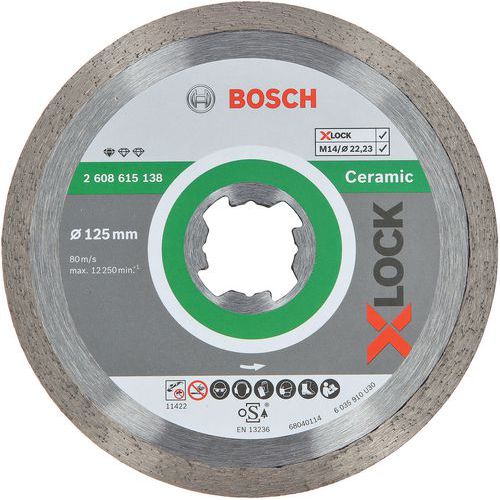 Diamanttrennscheiben X-LOCK Standard für Keramik - Bosch