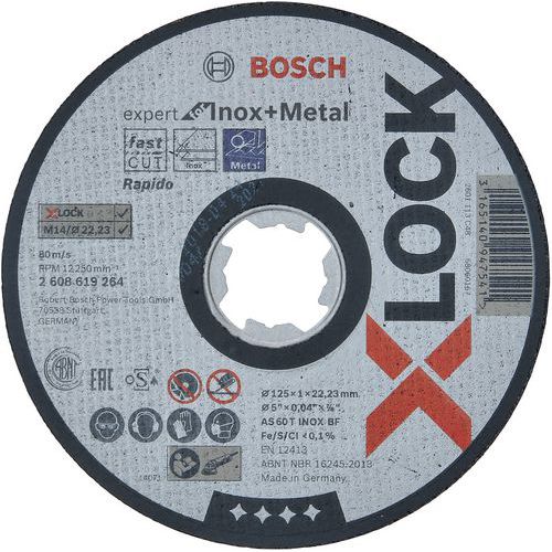Trennscheiben X-LOCK Expert für Edelstahl und Metall - Bosch
