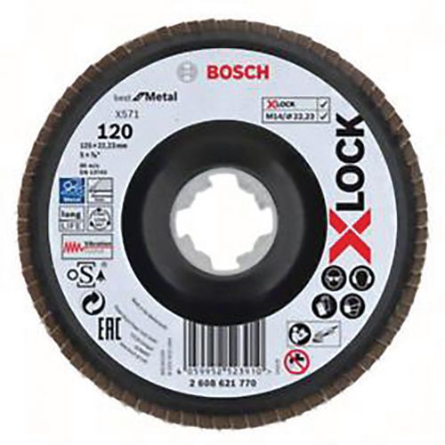 Fächerschleifscheiben X-LOCK X571 - Bosch