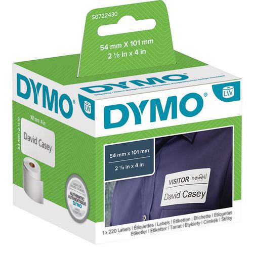 Etiketten für Etikettendrucker Dymo LabelWriter