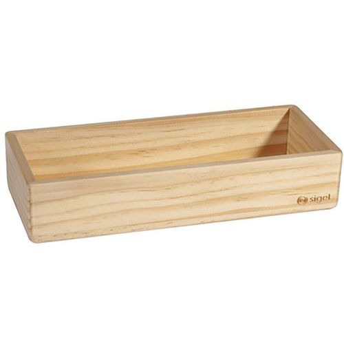 Magnetischer Zubehörhalter aus Holz - 175x40x55 mm - Sigel