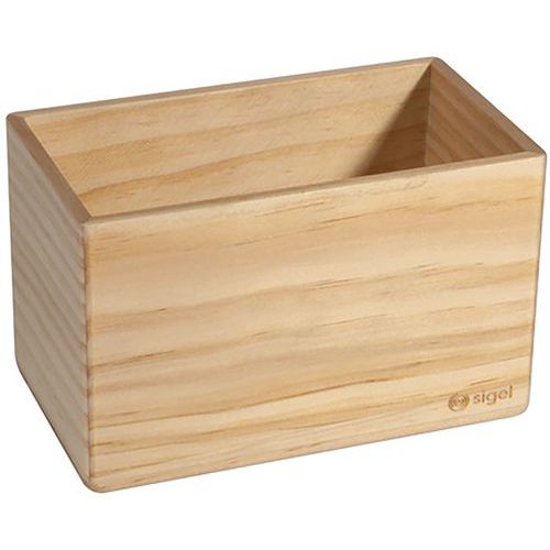 Magnetischer Zubehörhalter aus Holz - 130x80x75 mm - Sigel