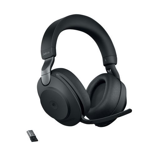 Headset mit Kabel Evolve2 85 Duo MS USB-A Link 380a - Jabra