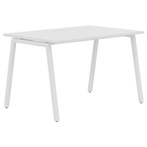 Gerader Schreibtisch, 160 cm, A-Füße Misao - Manutan Expert