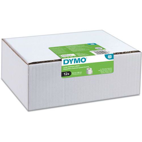 Klebeetikett für die Adresse, weißes Papier, LabelWriter - Dymo
