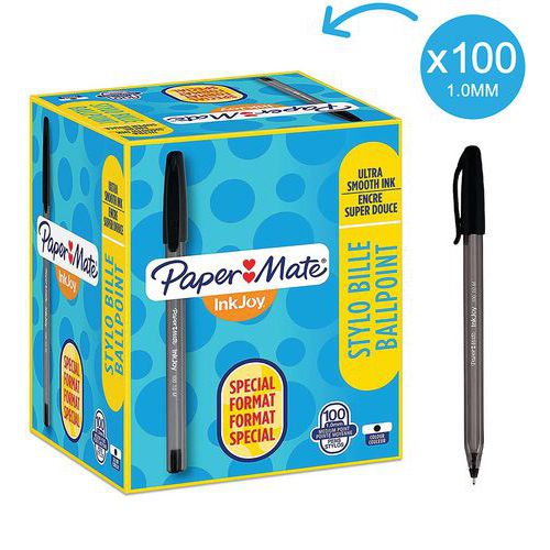 Kugelschreiber Inkjoy 100 CAP - Sparpackung mit 80 + 20 - Papermate