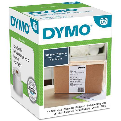 Etiketten für Dymo LabelWriter 4XL