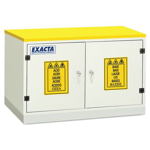 Schrank mit Korrosionsschutz aus PVC - 2 Türen - Exacta