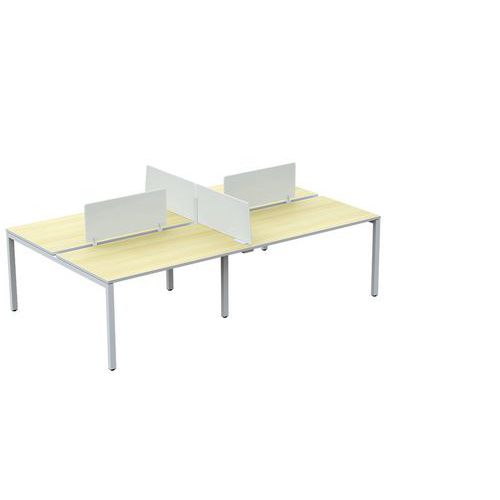 Trennwand - 2 Platten - 35 x 80 cm - Meet By Paperflow