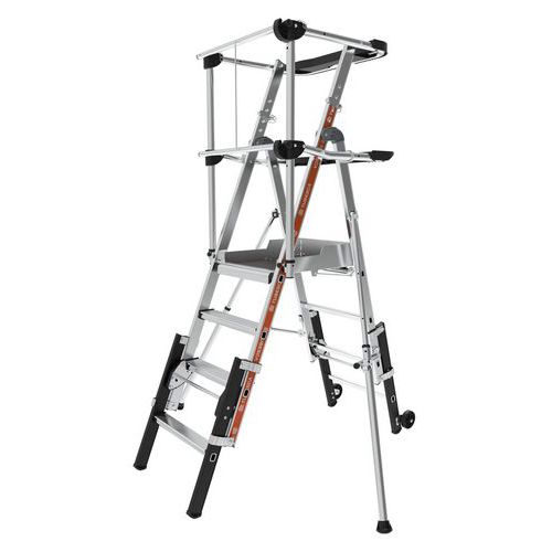 Klappbare Plattform PIRL Raptorscopic, Zugang von 2 Seiten - Tubesca
