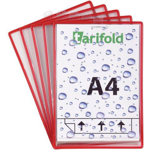 Feuchtigkeitsschutzhülle A4 mit Griff Drypockets – Tarifold