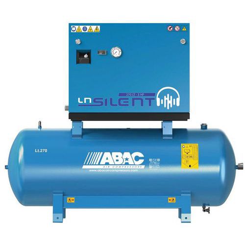Kolbenkompressor geschmiert 270 L 5,5 PS - Serie SILENT