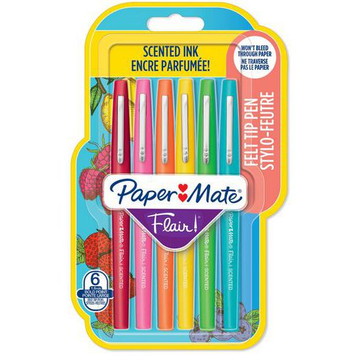 Filzstift Paper Mate Flair Scented parfümiert und in diversen Farben - Papermate