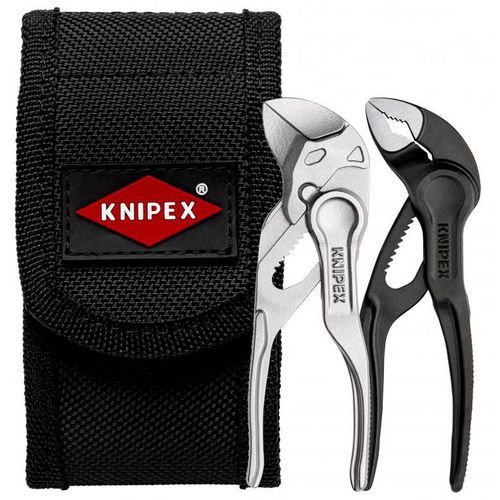 Zangenset Cobra XS und Zangenschlüssel XS - Knipex
