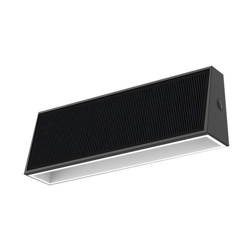 LED-Solarleuchte/Wandleuchte mit doppeltem Lichtkegel Liner - Velamp LED-Solarleuchte/Wandleuchte mit doppeltem Lichtkegel Liner - Velamp