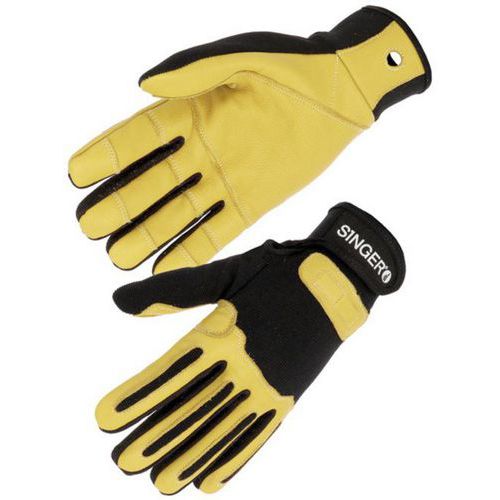 Arbeitshandschuh aus verstärktem Leder ‑ Singer Safety