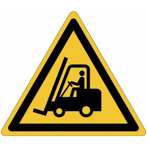 Schild Industrie-/Flurförderzeuge - PVC - Manutan Expert