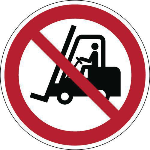 Schild „Für Flurförderzeuge verboten“, PVC - Manutan Expert Schild „Für Flurförderzeuge verboten“, PVC - Manutan Expert