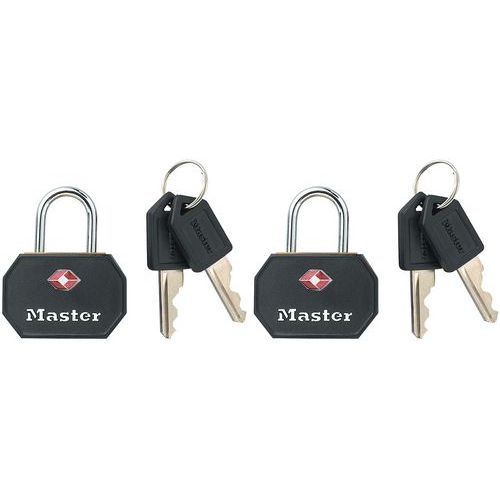 TSA-Vorhängeschloss 4681EURTBLK - Master Lock