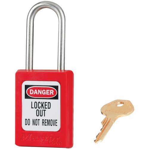 Vorhängeschloss mit feinem Bügel S31RED - Master Lock