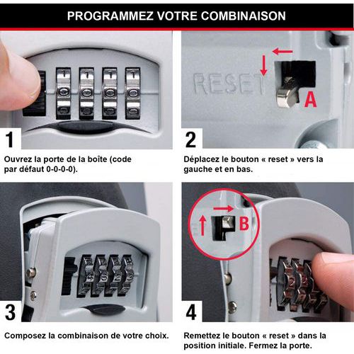 Schlüsselkasten mit Zahlenschloss 5403EURD - Master Lock
