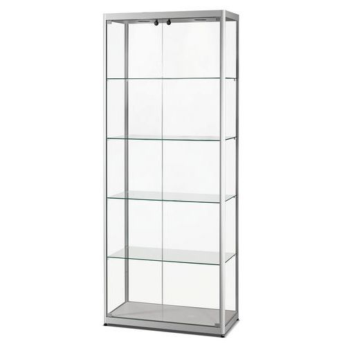 Hohe Ausstellungsvitrine - 80 x 40 x 200 cm - Sarazino Hohe Ausstellungsvitrine - 80 x 40 x 200 cm - Sarazino
