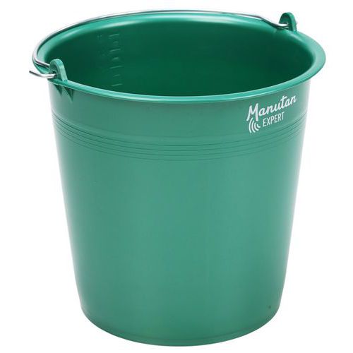 Runder Eimer, recycelt 11 L - Manutan Expert Runder Eimer, recycelt 11 L - Manutan Expert